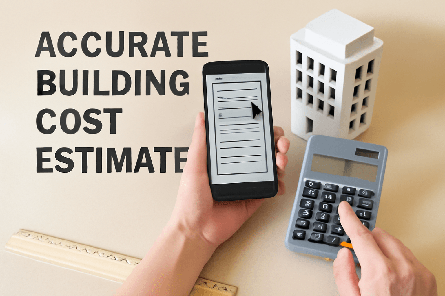 Accurate Building Cost Estimates