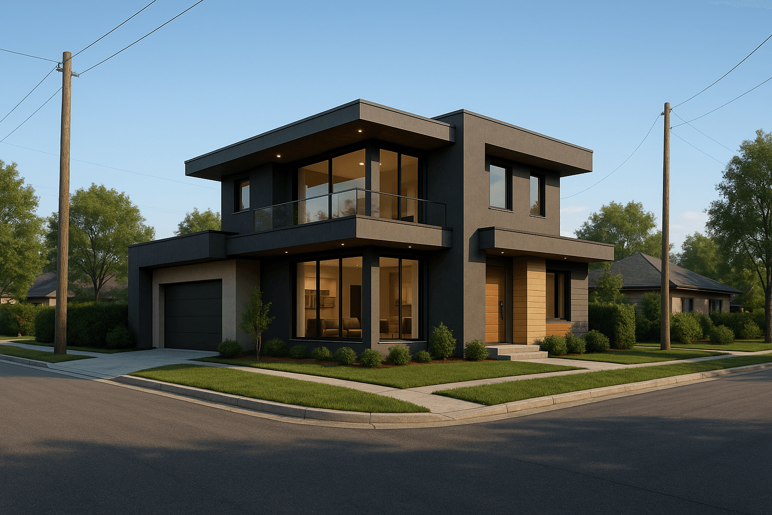 exterior 3d house design