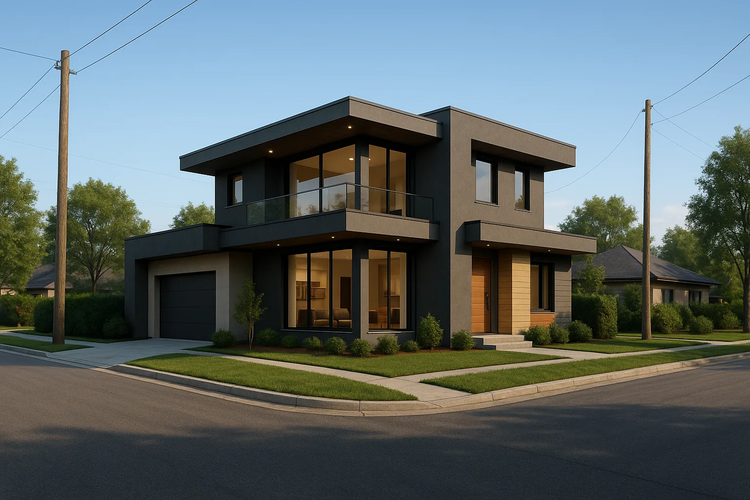 exterior 3d house design​