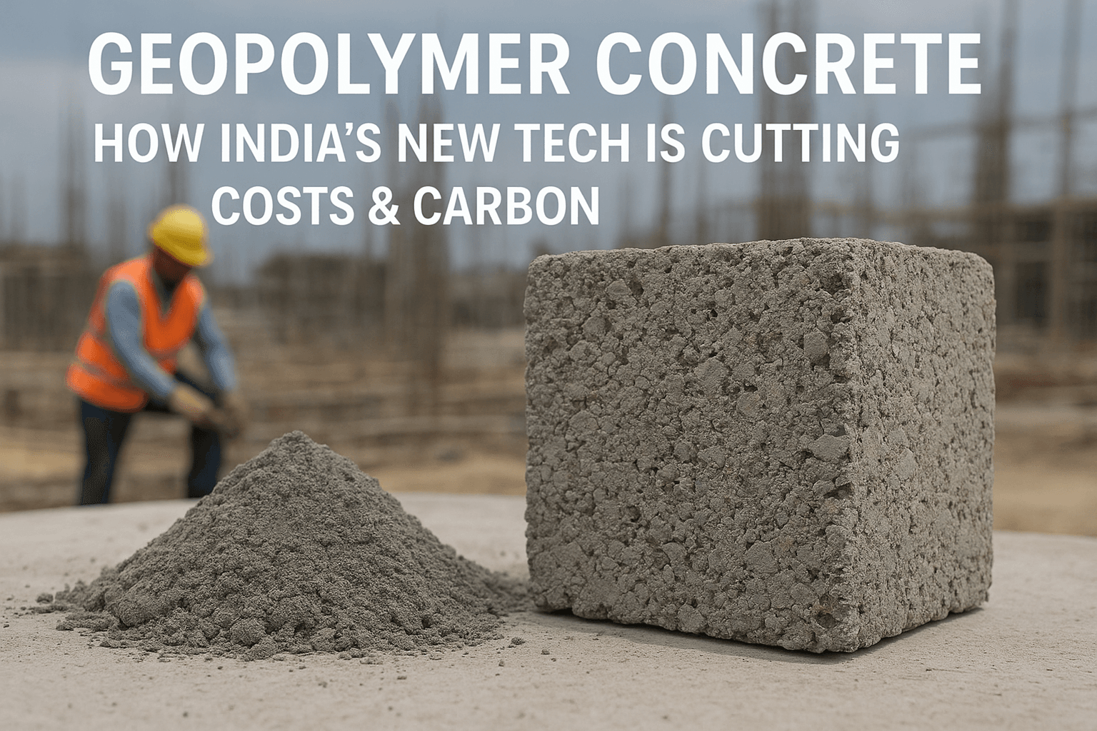 Geopolymer Concrete Cost India