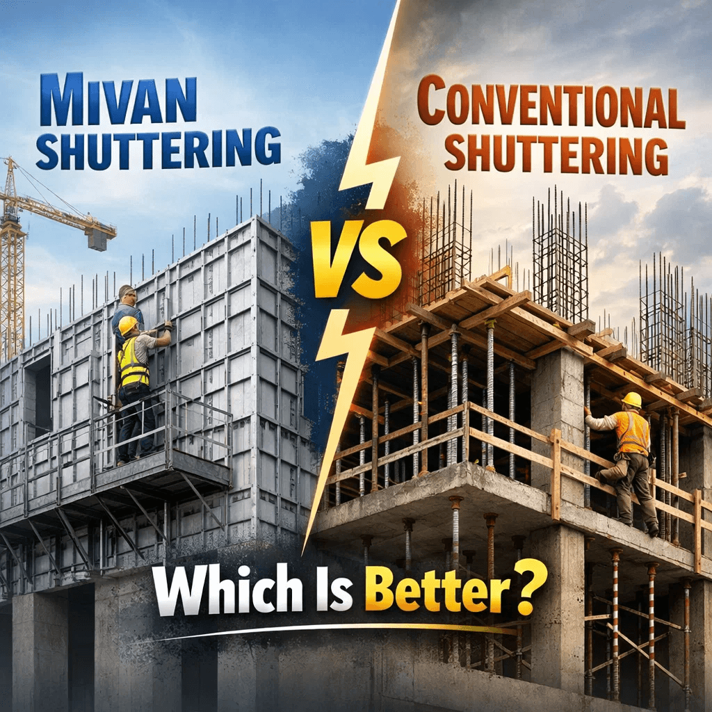 Mivan Shuttering vs Conventional Shuttering